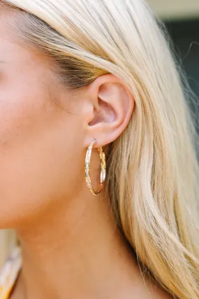 Feeling It Gold Earrings