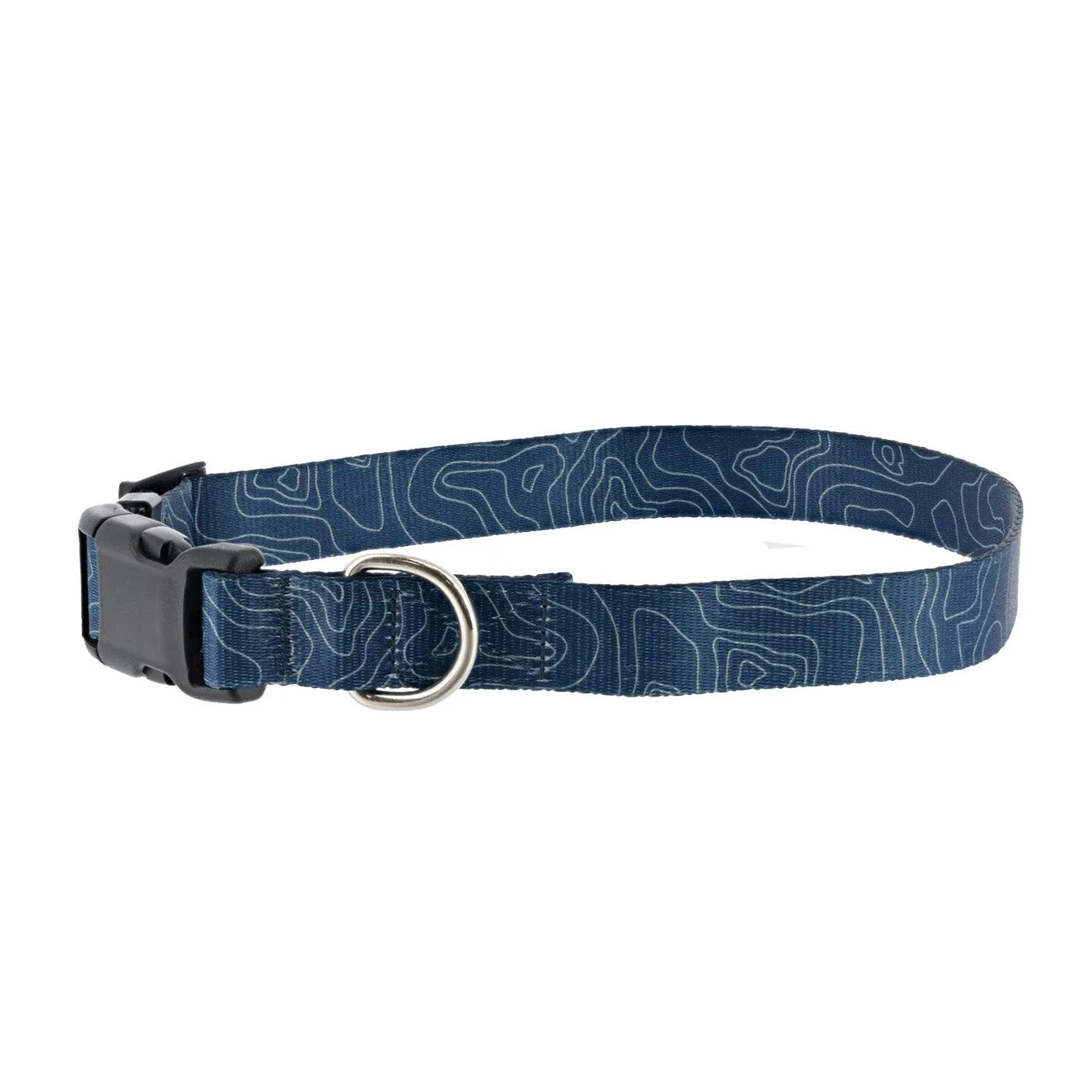 Ford Bronco Topographical Dog Collar