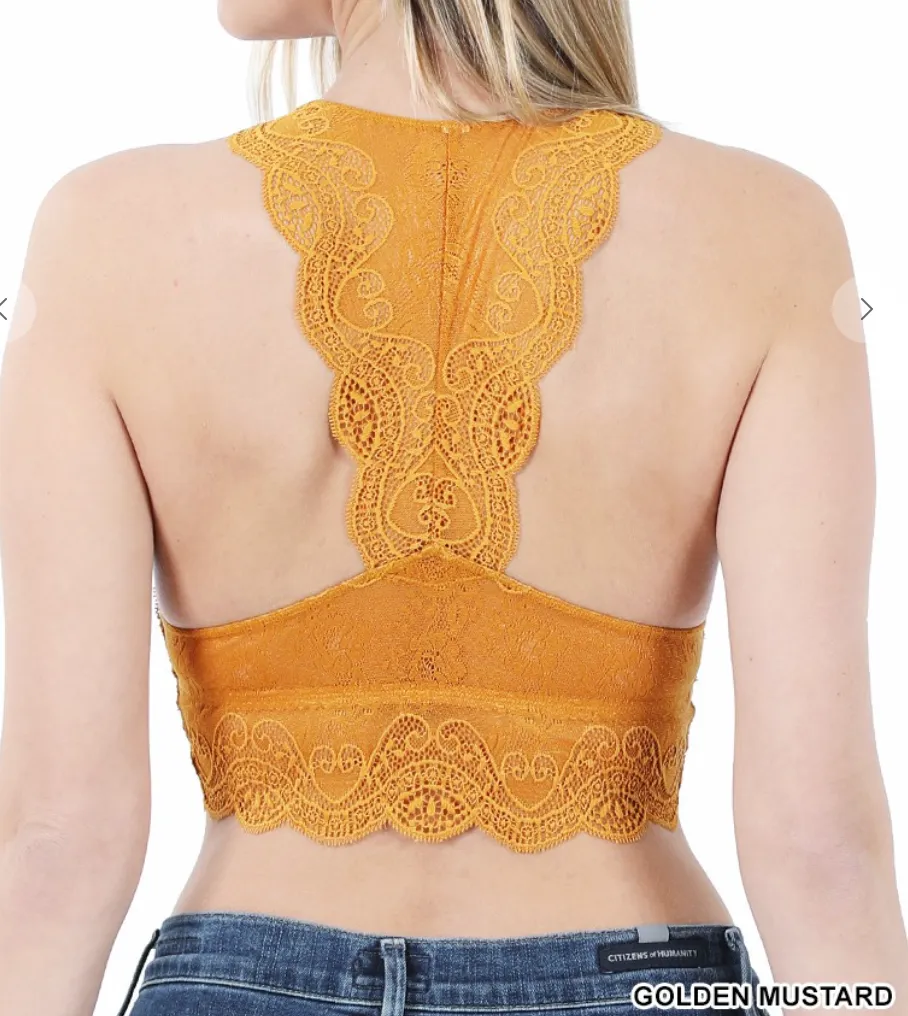 Full Shape Lace Bralette Fall