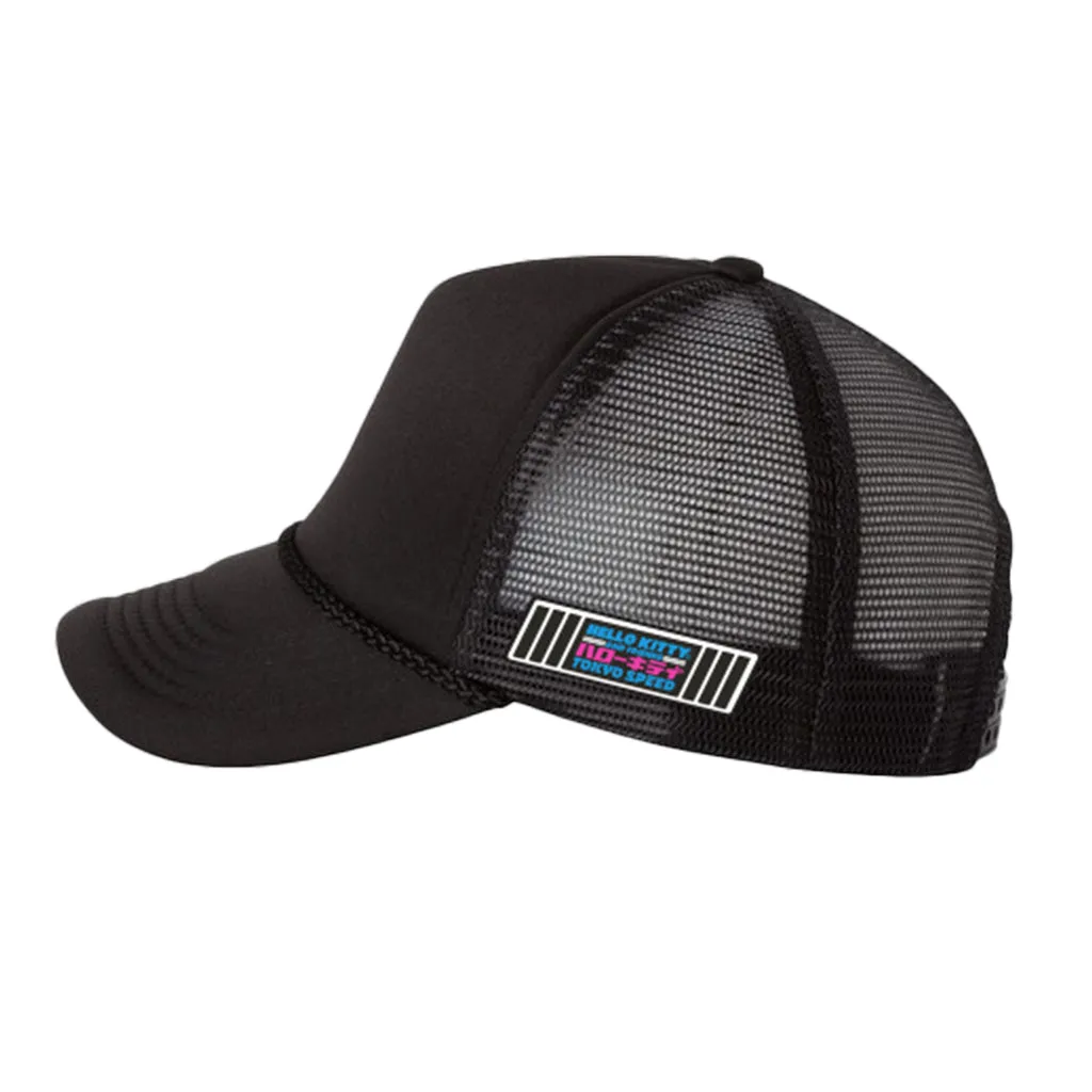 Girl Tokyo Speed Racing Trucker Black