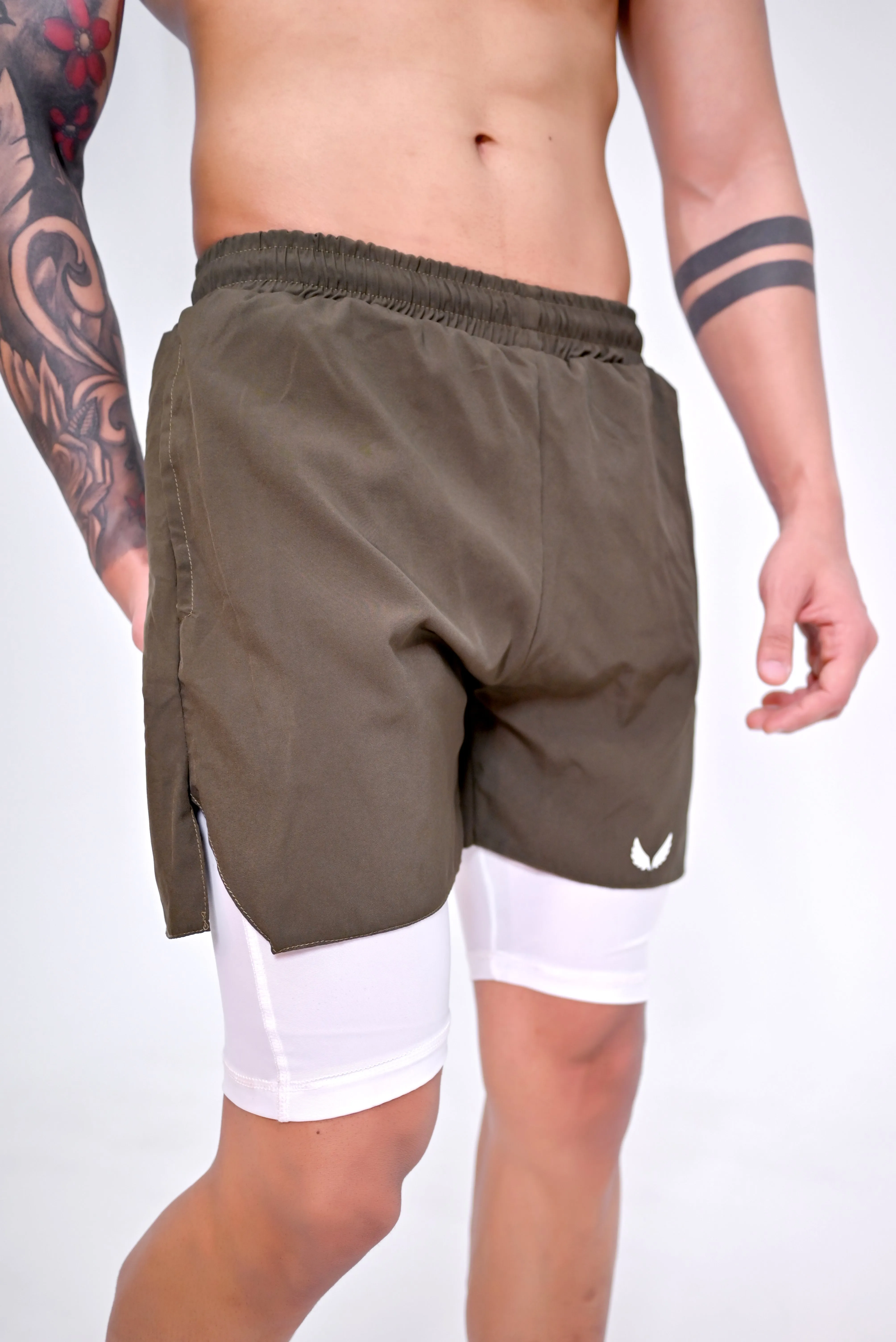 HYBRID PRO SHORTS - GREEN