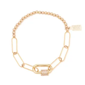 Luca Lock Stretch bracelet