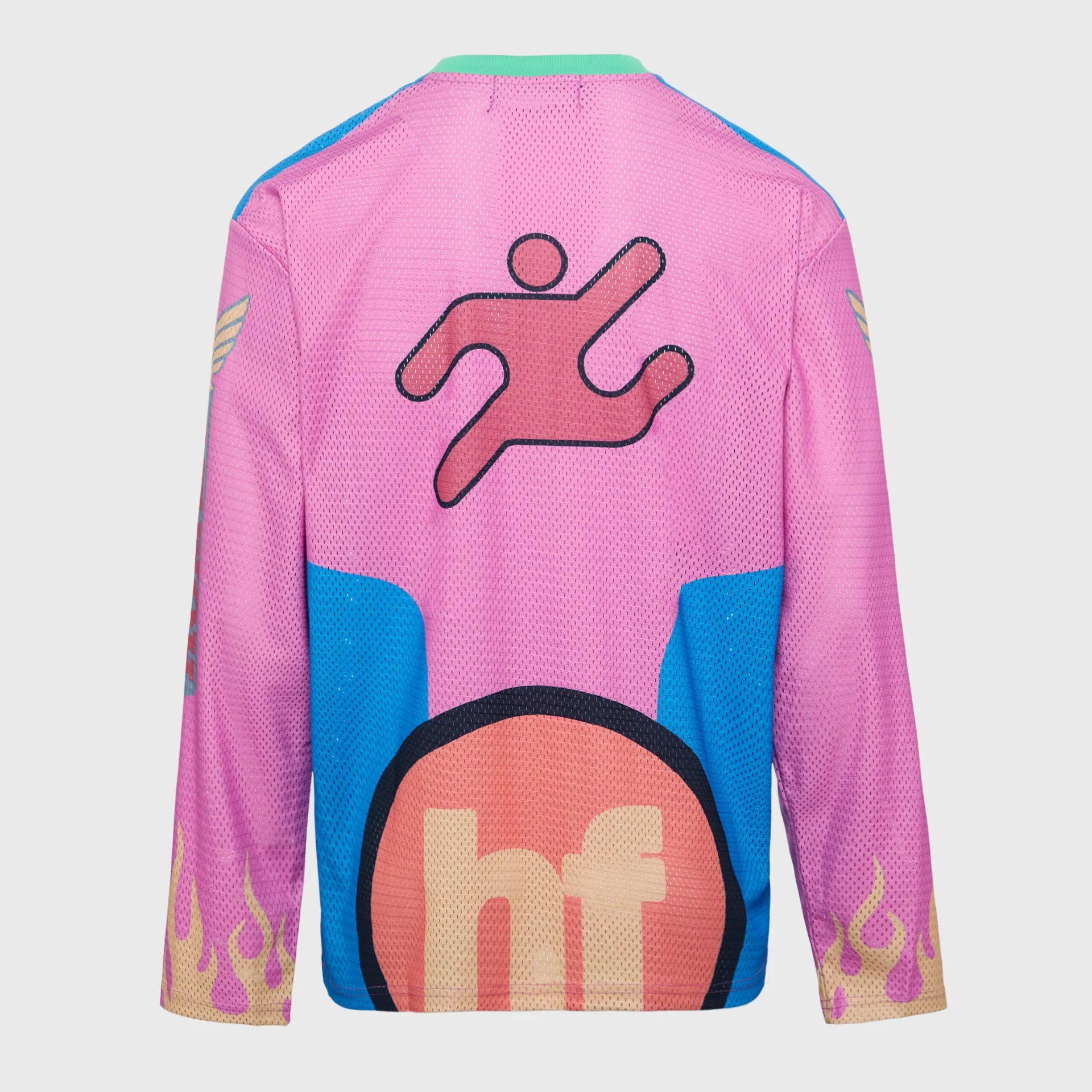 Motorsport Mesh Long Sleeve Pink