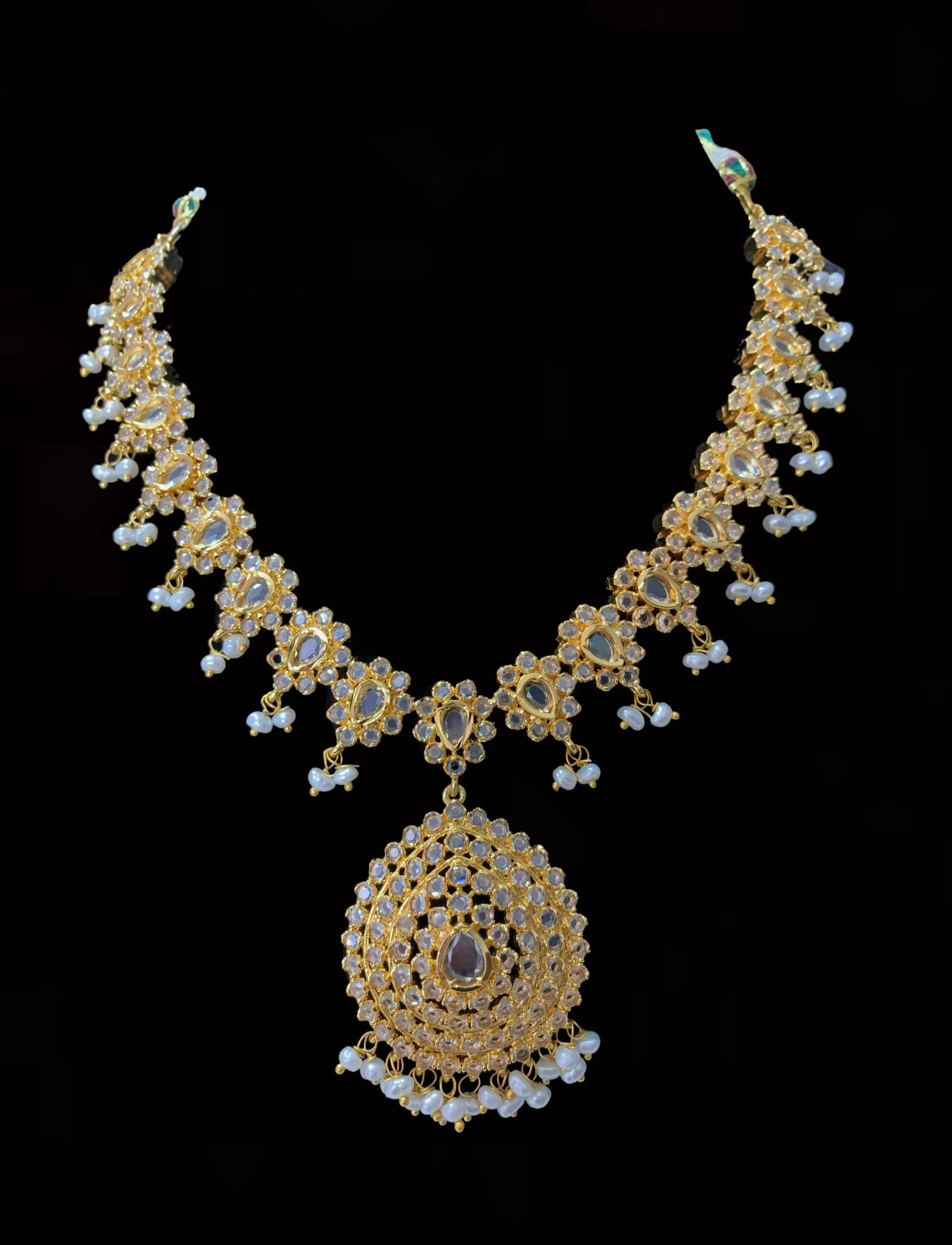 NS131 Zehra  fresh water pearls  SET  (READY TO SHIP)