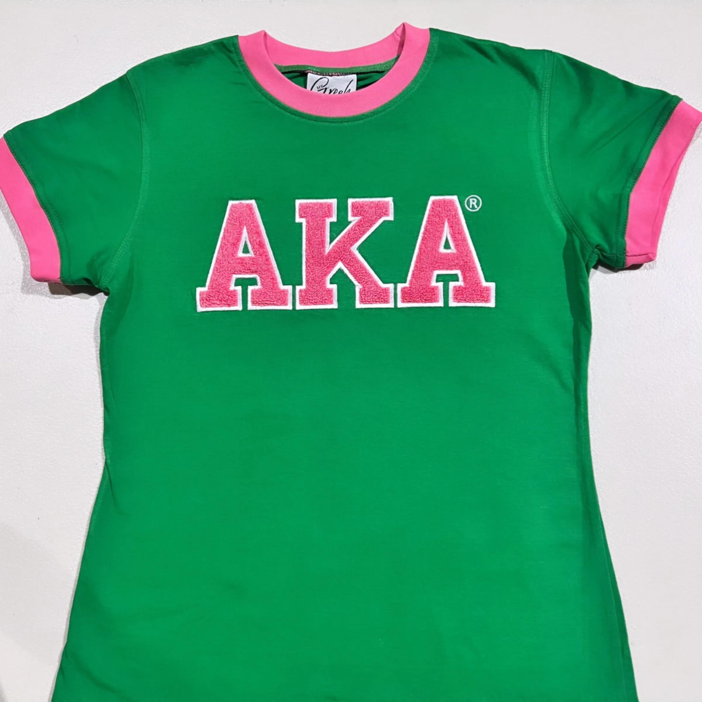 Pink Trim 1908 & AKA Chenille Tee