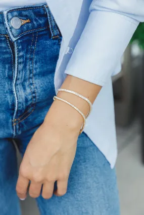 PRINCESS CUT TENNIS BRACELET