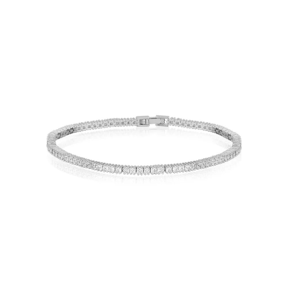 PRINCESS CUT TENNIS BRACELET